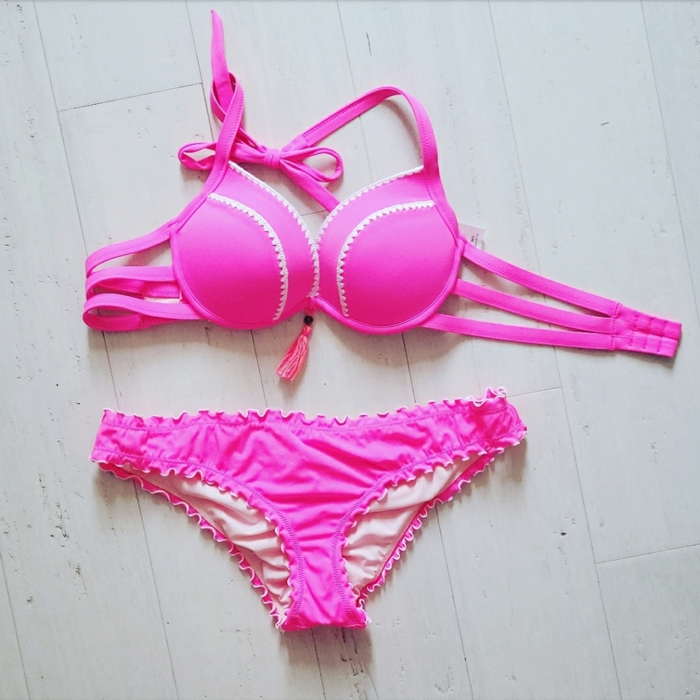 Shade and Shore Pink Bikini